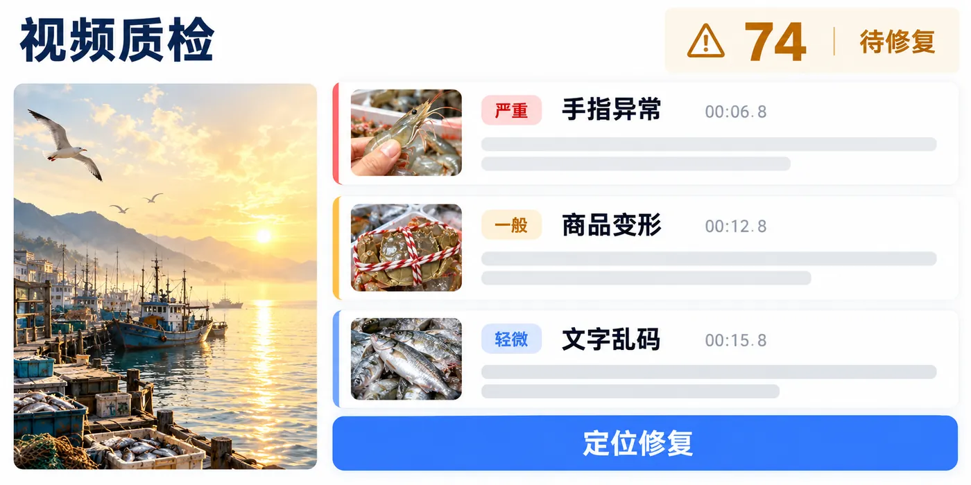 视频质检界面